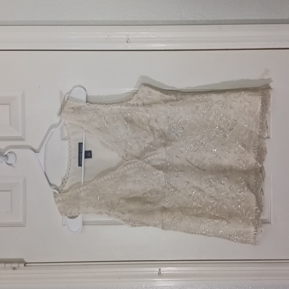 Josephine Chause Top Floral Embroidered Blouse